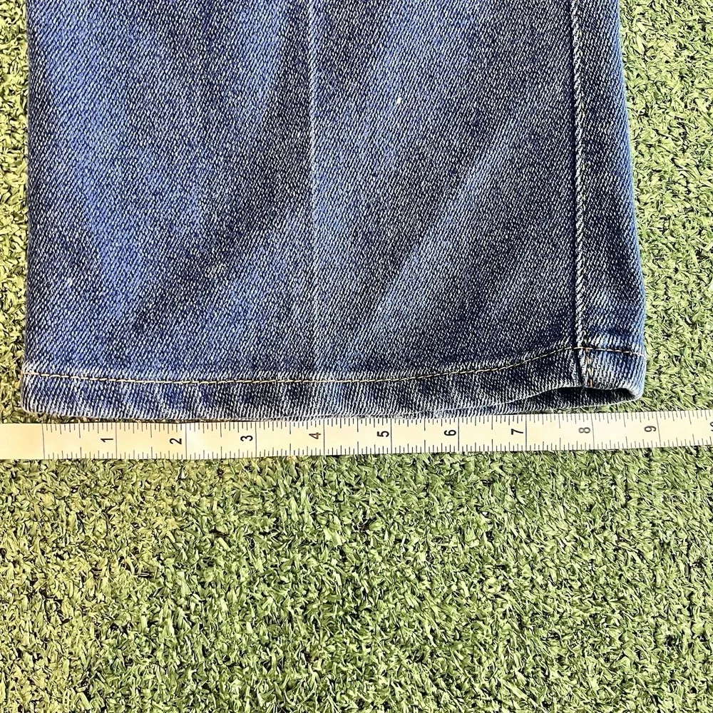 Vintage Levis 517 Jeans 36x30 Bootcut Denim Orange Tab Jeans USA 35x27.5 Fit